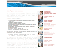 Tablet Screenshot of externalisation-centre-appel.fr